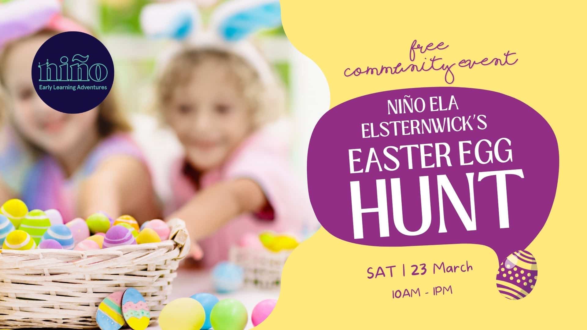 Nino ELA Elsternwick Community Egg Hunt